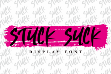 Stuck Suck Font