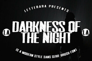 Darkness of the Night Font
