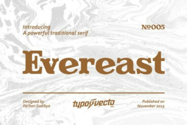 Evereast Font