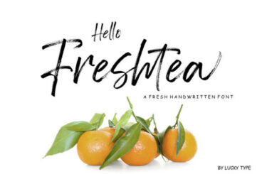 Hello Freshtea Font
