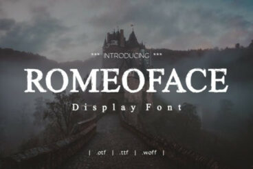 Romeoface Font