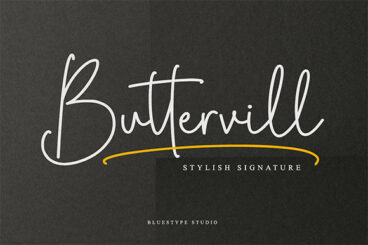 Buttervill Font