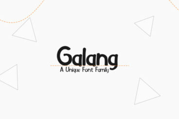 Galang Font