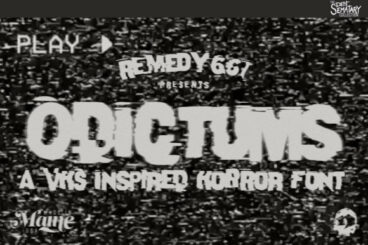 Odictums Font