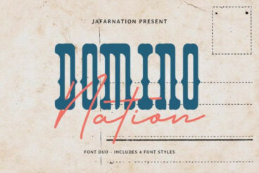 Domino Nation Font