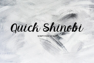 Quick Shinobi Font