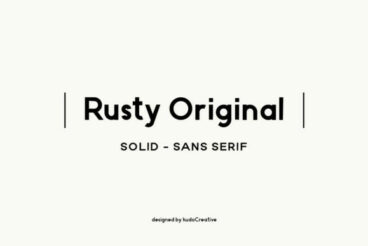 Rusty Original Font