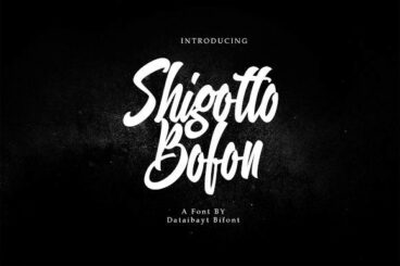 Shigutto Bofon Font