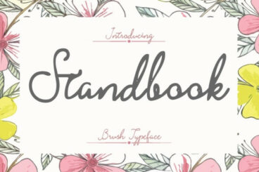 Stand Book Font