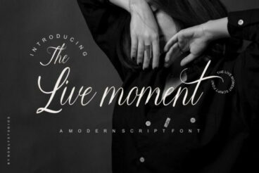 The Live Moment Font