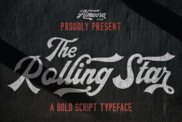 The Rollingstar Font