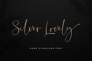 Silver Lovely Font