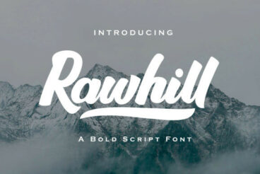 Rawhill Font