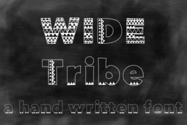 Wide Tribe Font