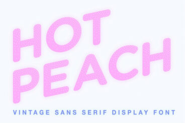 Hot Peach Font