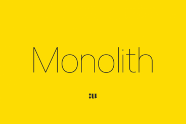 Monolith Font