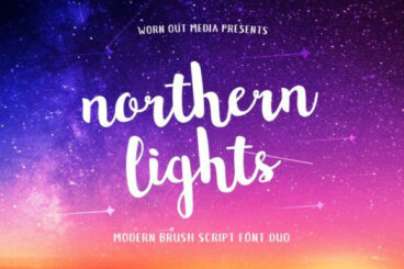 Northern Lights Font
