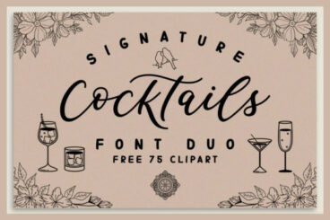 Signature Cocktails Font