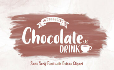 Chocolate Drink Font