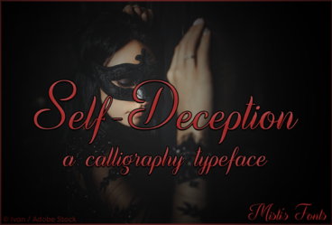 Self-Deception Font