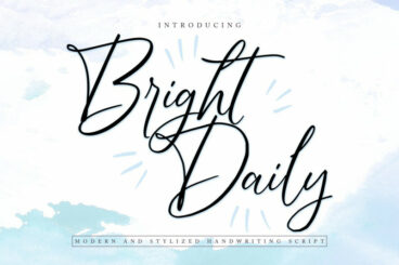 BrightDaily Font