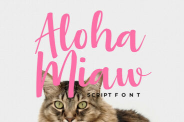 Aloha Miaw Font