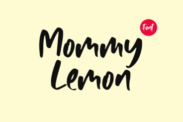 Mommy Lemon Font