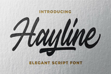 Hayline Font