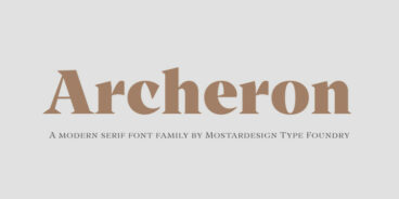Archeron Pro Font