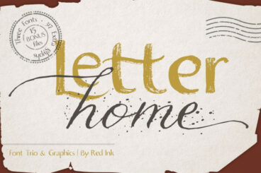 Letter Home Font