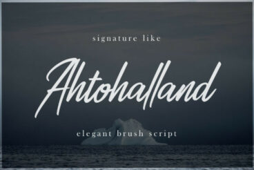 Ahtohalland Font
