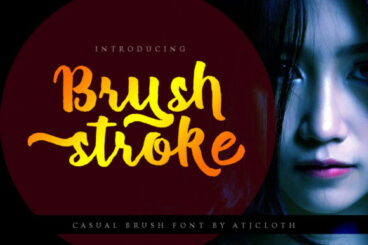 Brush Stroke Font