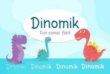 Dinomik Font