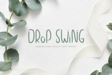 Drop Swing Font