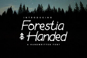 Forestia Handed Font