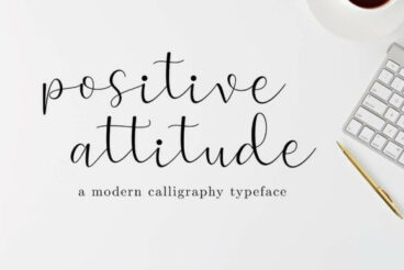 Positive Attitude Font