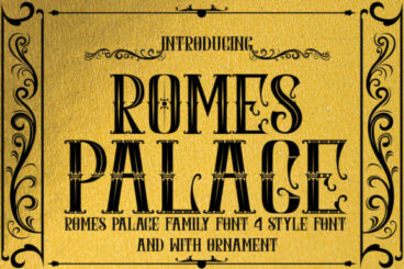 Romes Palace Font