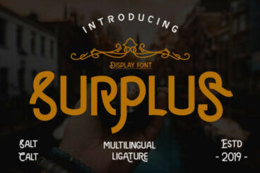 Surplus Font