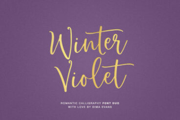 Winter Violet Font