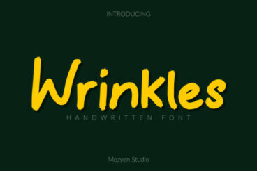 Wrinkles Font