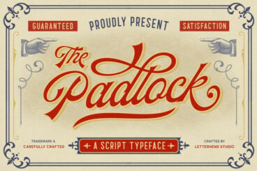 The Padlock Font