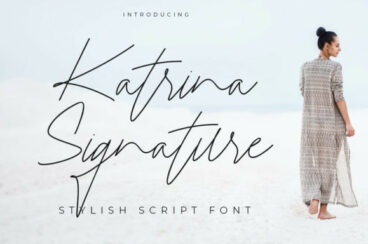 Katrina Signature Font