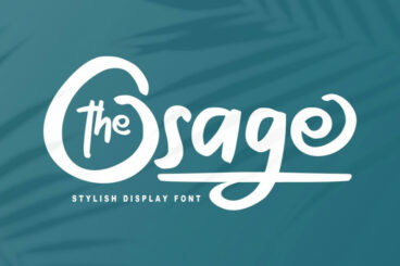 The Osage Font