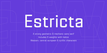 Estricta Font