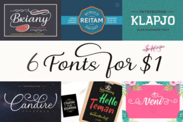 6 Gorgeous and Fancy Fonts