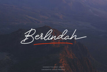 Berlindah Font