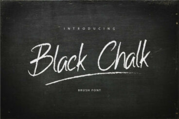 Black Chalk Font
