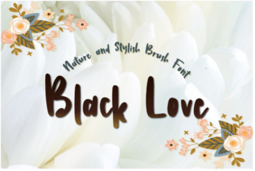 Black Love Font