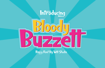 Bloody Buzzett Font
