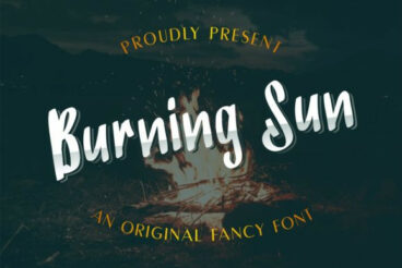 Burning Sun Font